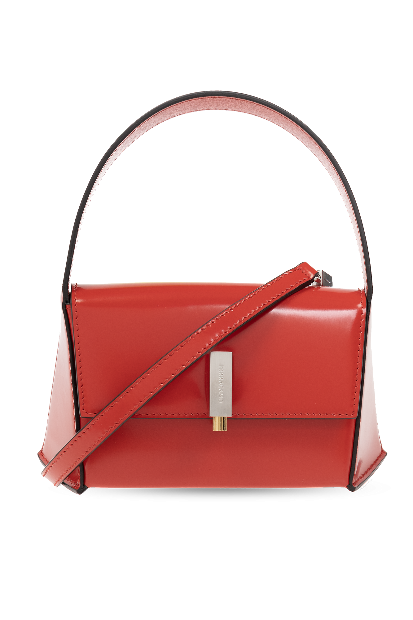 Ferragamo discount red purse